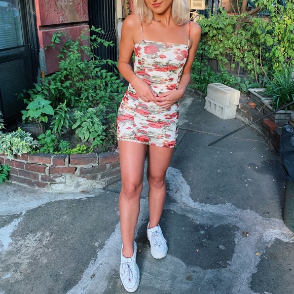 brandy melville black bodycon dress